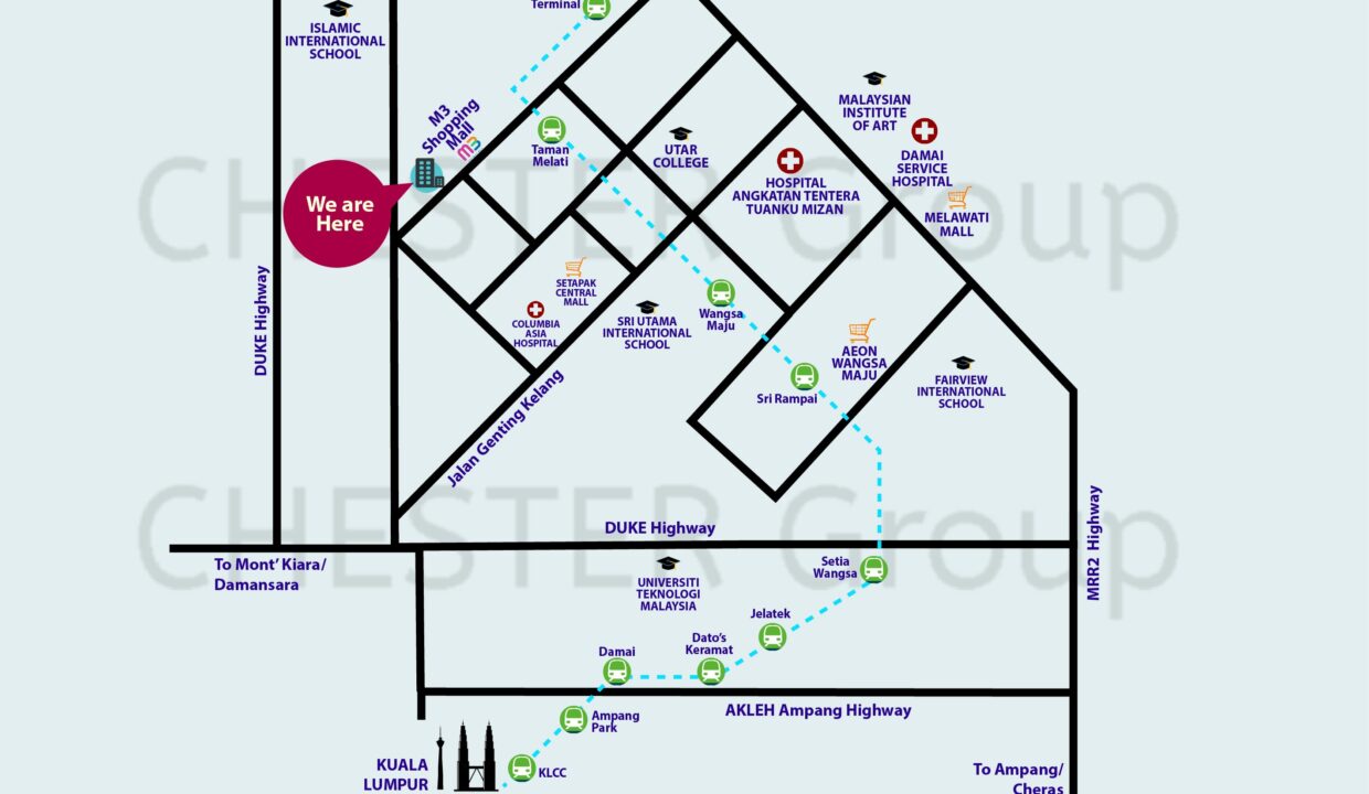 Map Melati